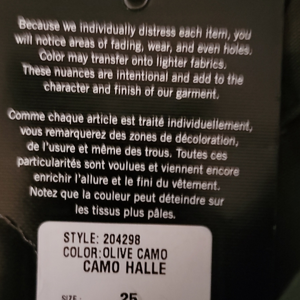 True Religion Camo Jeans - Picture 6 of 6